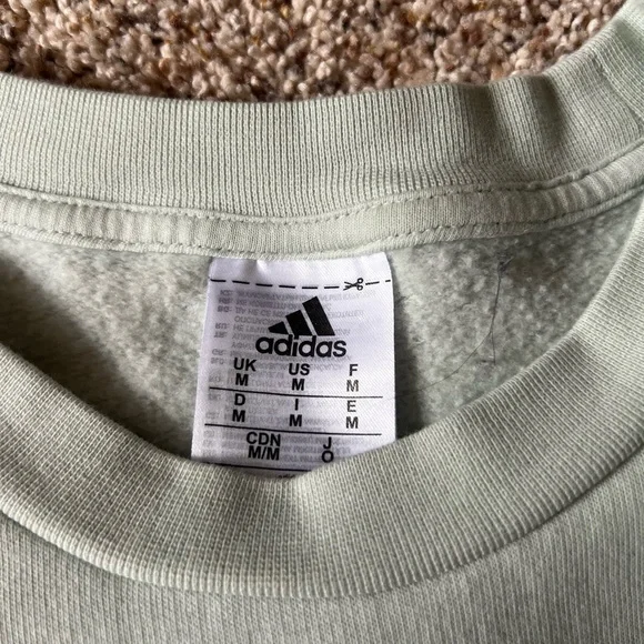 Adidas Men's Green Sweater - Picture 3 of 3